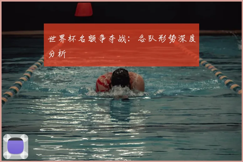 世界杯名额争夺战：各队形势深度分析